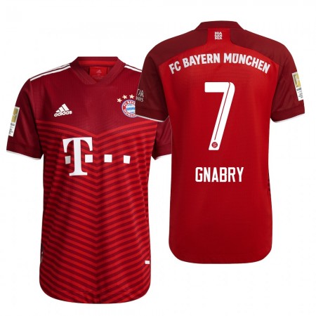 Billiga Fotbollströjor FC Bayern München Serge Gnabry 7 Hemma tröja 2021/22 Kortärmad